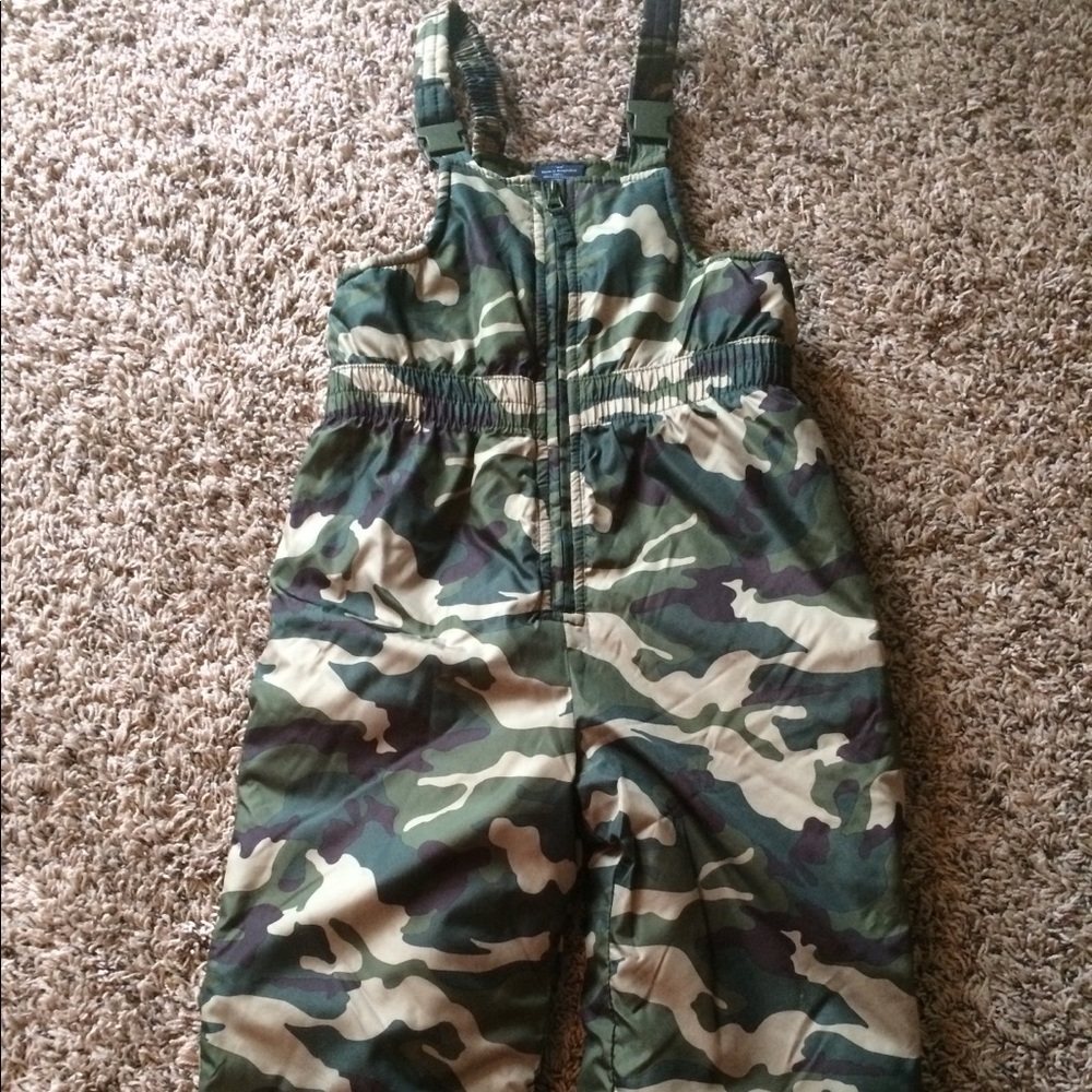 4t camo snow pants